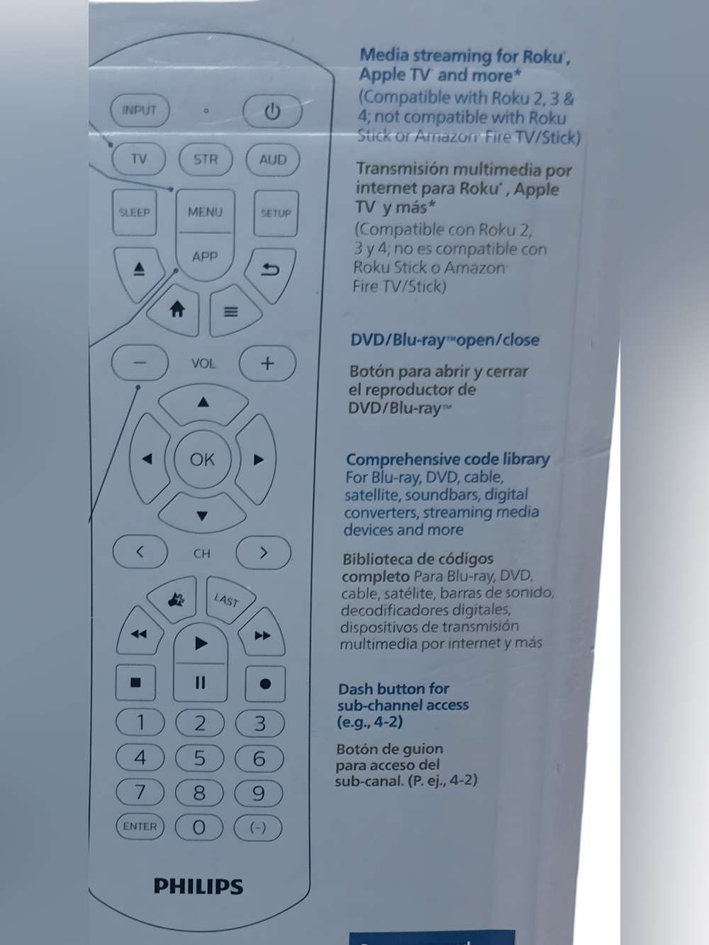Philips 3-Device Universal Remote Control
New In Packaging - Picture 5 of 7